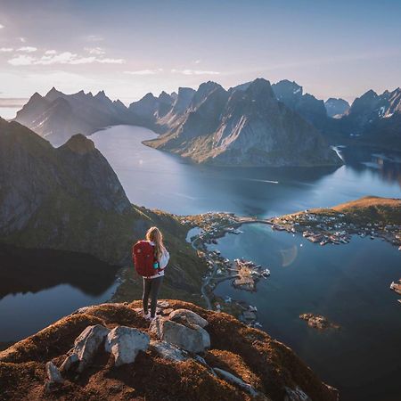 Solsiden Brygge Rorbuer Hotel Ballstad Bagian luar foto