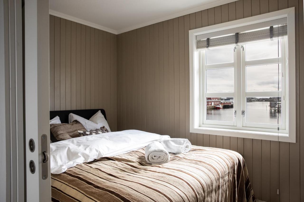 Solsiden Brygge Rorbuer Hotel Ballstad Bagian luar foto