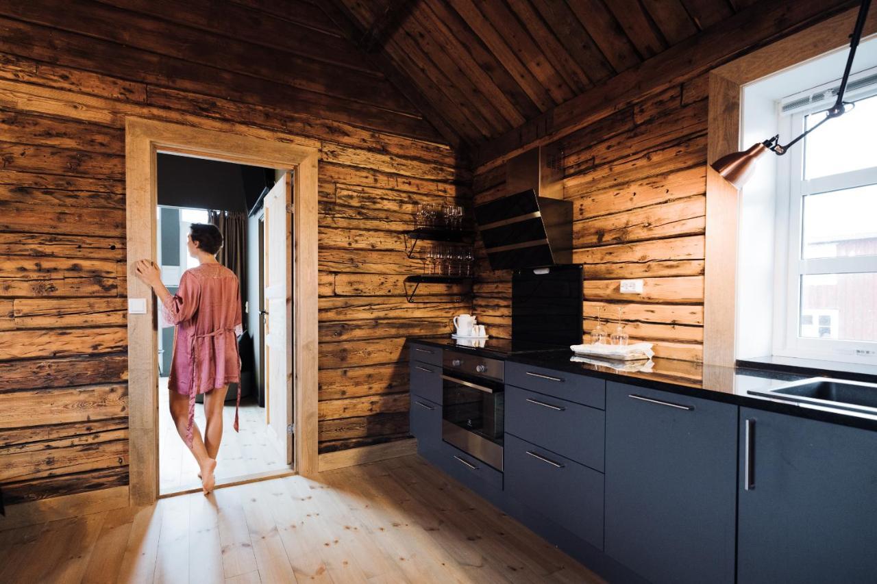 Solsiden Brygge Rorbuer Hotel Ballstad Bagian luar foto