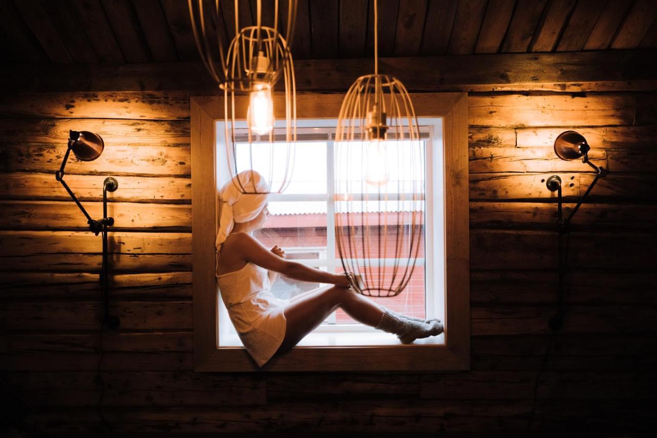 Solsiden Brygge Rorbuer Hotel Ballstad Bagian luar foto