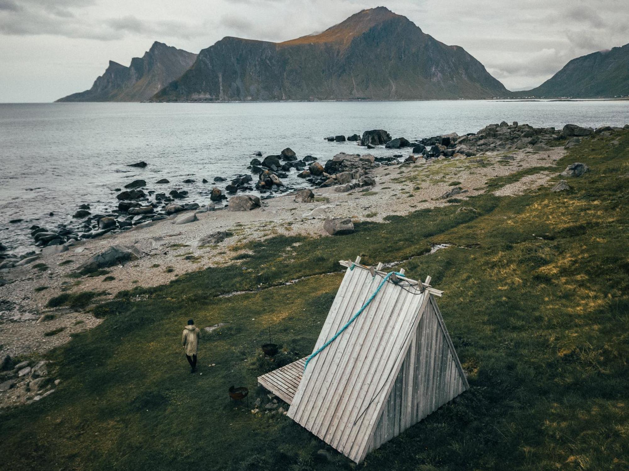 Solsiden Brygge Rorbuer Hotel Ballstad Bagian luar foto