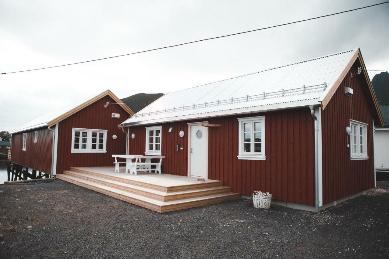 Solsiden Brygge Rorbuer Hotel Ballstad Bagian luar foto