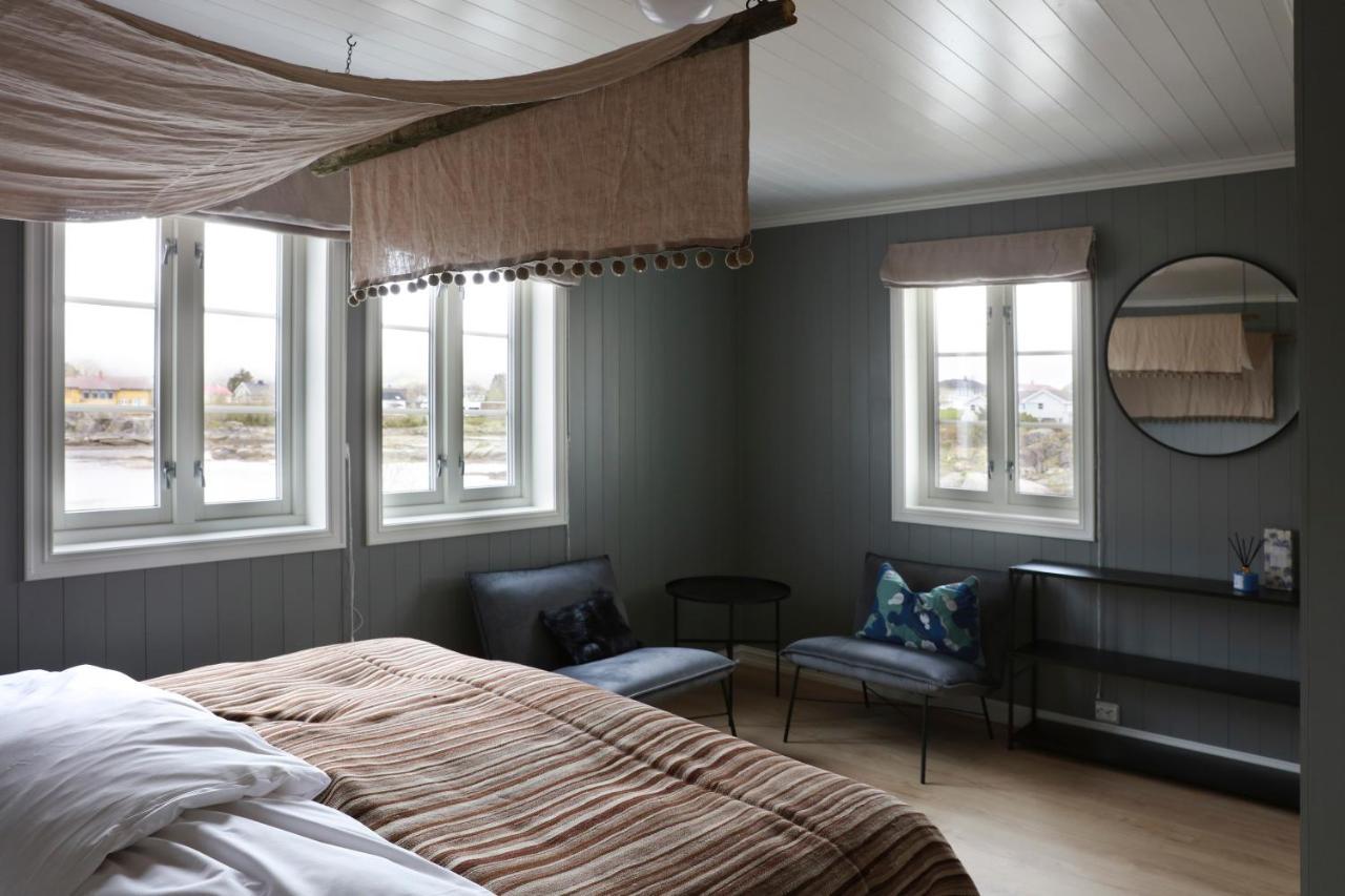 Solsiden Brygge Rorbuer Hotel Ballstad Bagian luar foto